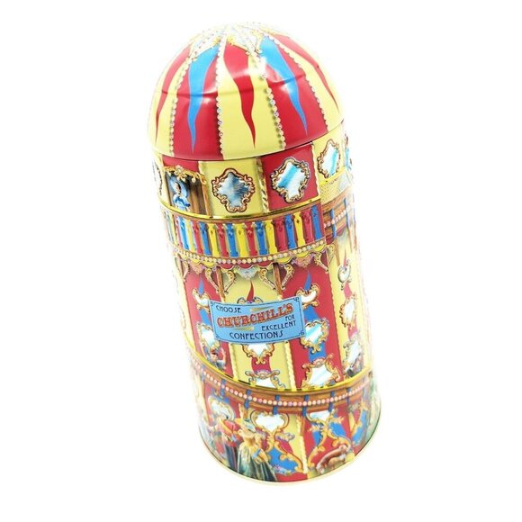 Churchill's Confections Dream Slide English Toffees Empty Tin‎ Adrian Chesterman - Picture 1 of 8